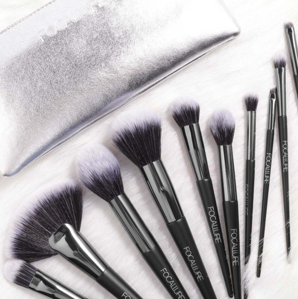 Focallure 10 Pieces Makeup Brushes By Morphe Brushes tips