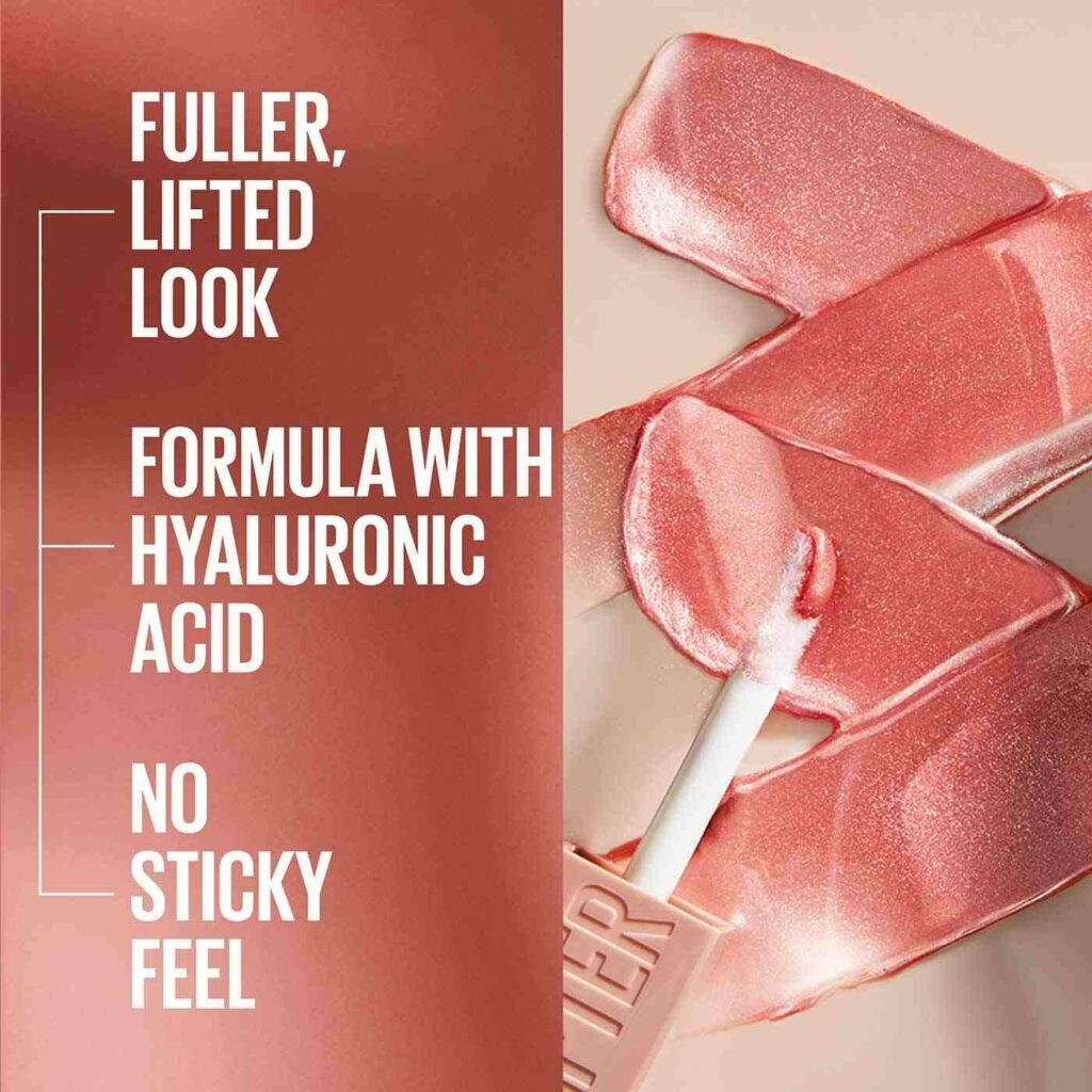 Buy Maybelline Lifter Gloss with Hyaluronic Acid Shade Reef
