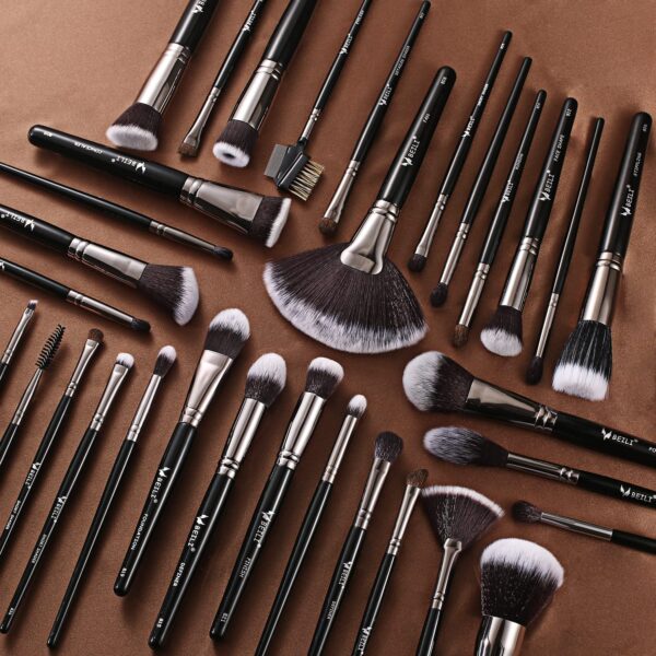 BEILI 40Pcs Luxury Makeup Brush Set 3