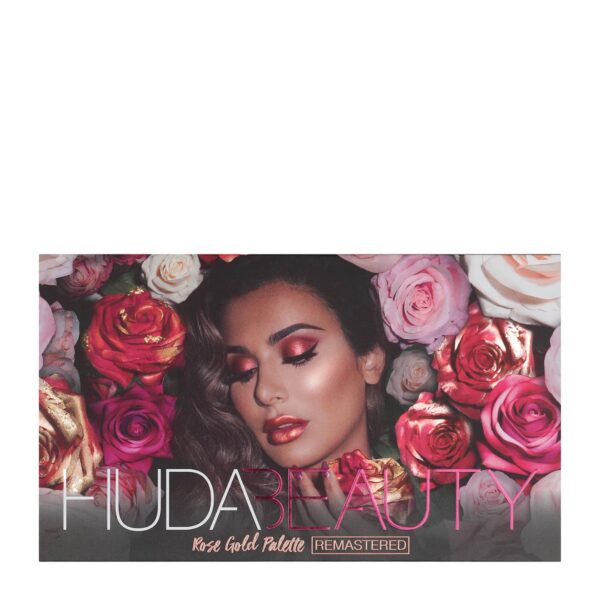 Huda Beauty Rose Gold Eyeshadow Palette Remastered Cover Pack