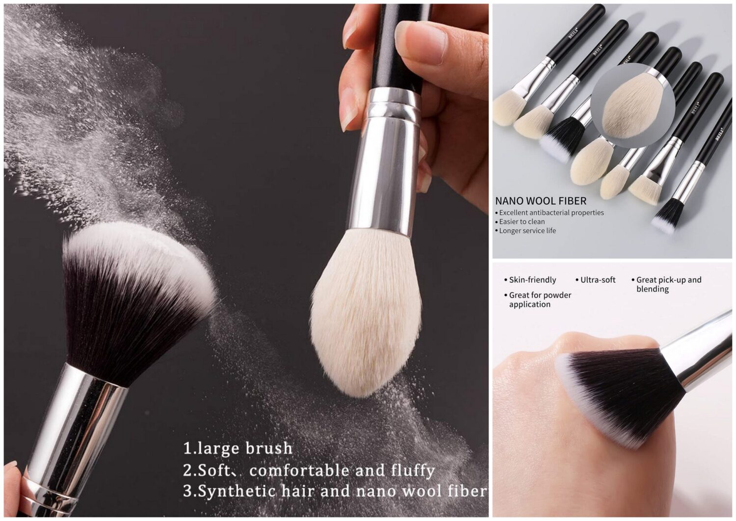 BEILI 30PCS Professional Makeup Brushes B-30 