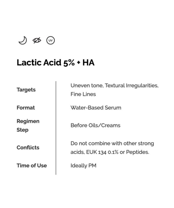 The Ordinary Lactic Acid 5% + HA