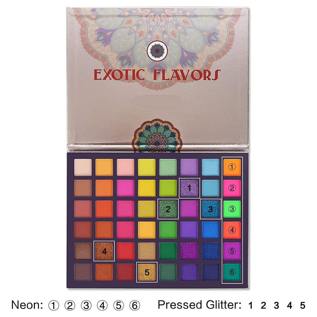 Buy UCANBE Exotic Flavors Eyeshadow Palette Kosmetista