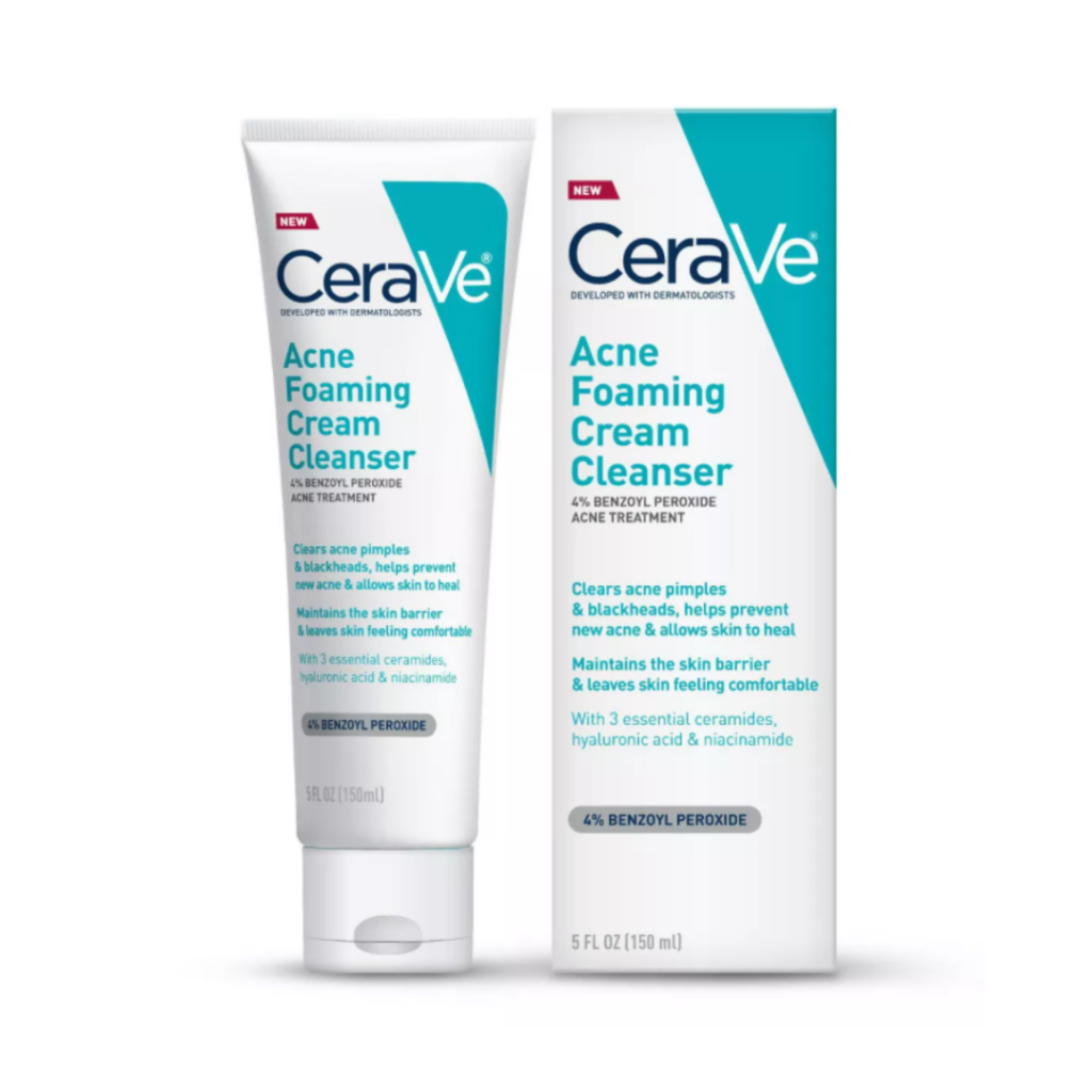 CeraVe-Acne-Foaming-Cream-Cleanser Product
