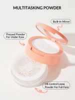 SheGlam Insta-Ready Face & Under Eye Setting Powder Duo Translucent