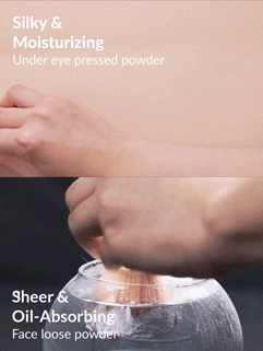 SheGlam Insta-Ready Face & Under Eye Setting Powder Duo Translucent