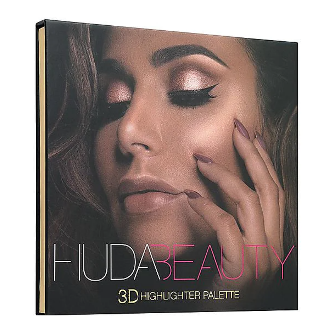 Huda Beauty 3D Cream and Powder Highlighter Palette cover