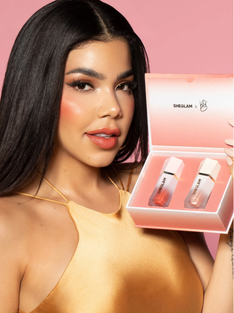 SheGlam X Kenia OS Blush & Highlighter Kit