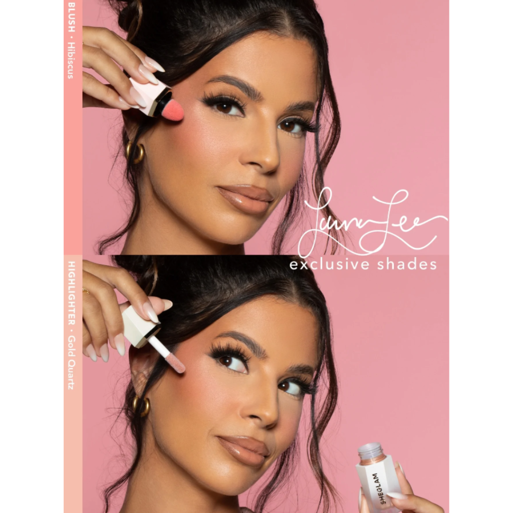 SheGlam X Laura Lee Liquid Blush & Highlighter Kit