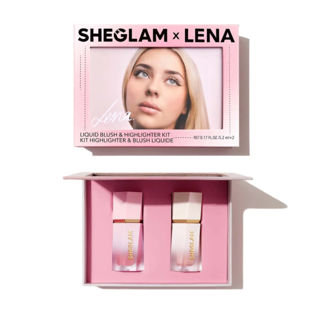 SheGlam X Lena Liquid Blush & Highlighter Kit