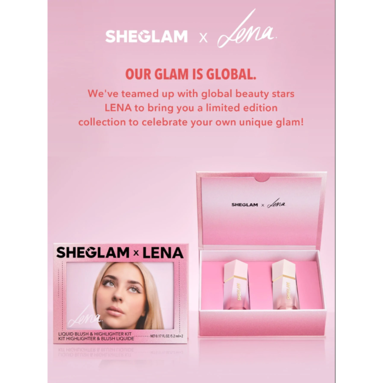 SheGlam X Lena Liquid Blush & Highlighter Kit