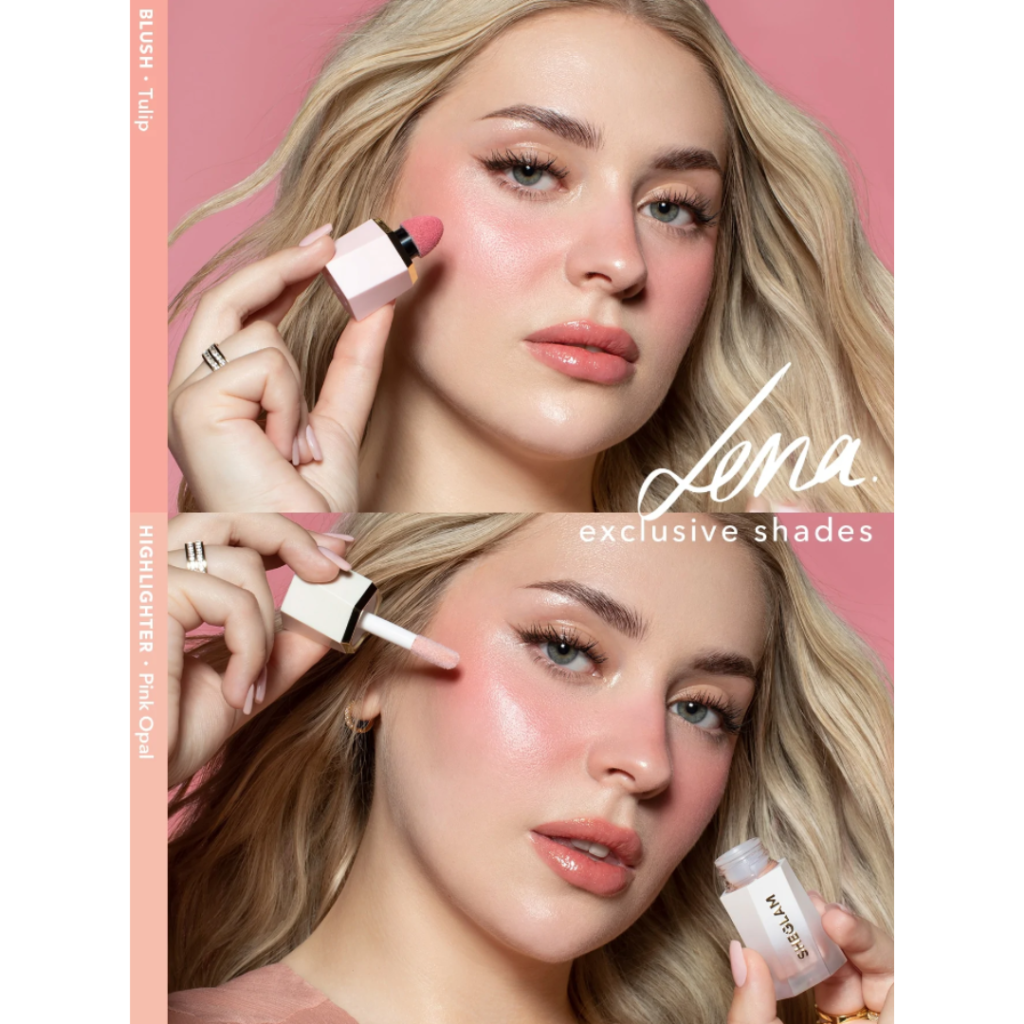 SheGlam X Lena Liquid Blush & Highlighter Kit