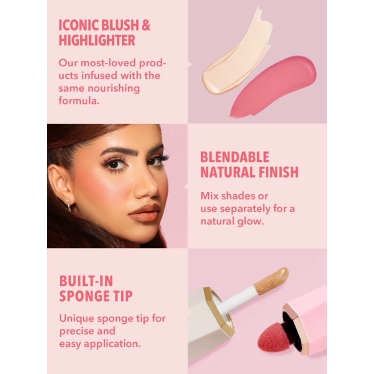 SheGlam X Noor Stars Liquid Blush & Highlighter Kit