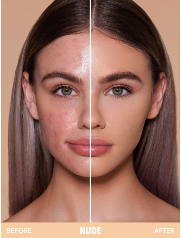 SHEGLAM SKIN-FOCUS HIGH COVERAGE POWDER FOUNDATION NUDE MODAL 2