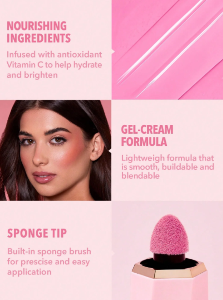 Sheglam Color Bloom Liquid Blush On Point Kosmetista