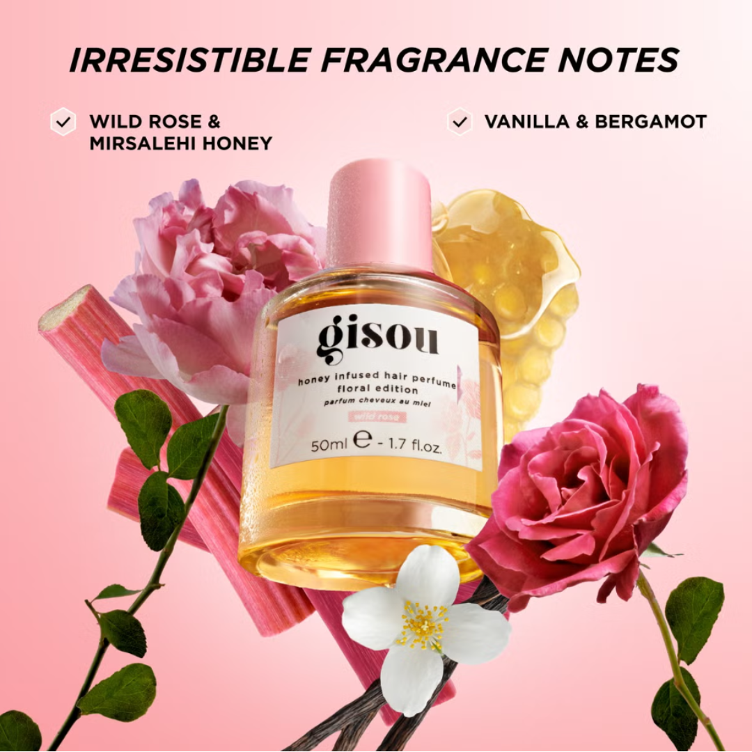 Gisou Honey Infused Hair Perfume Mini - Wild Rose 2 Gisou-Honey-Infused-Hair-Perfume-Mini-Wild-Rose-2