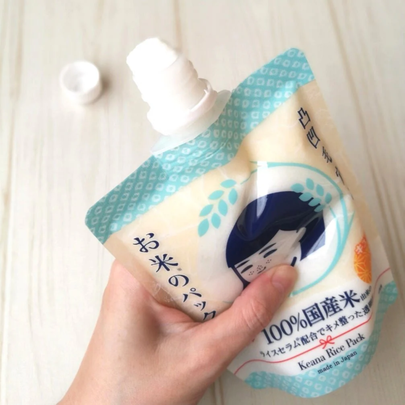 Ishizawa Lab Keana Rice Pack For Clogged Pores & Dull Skin - Image 3