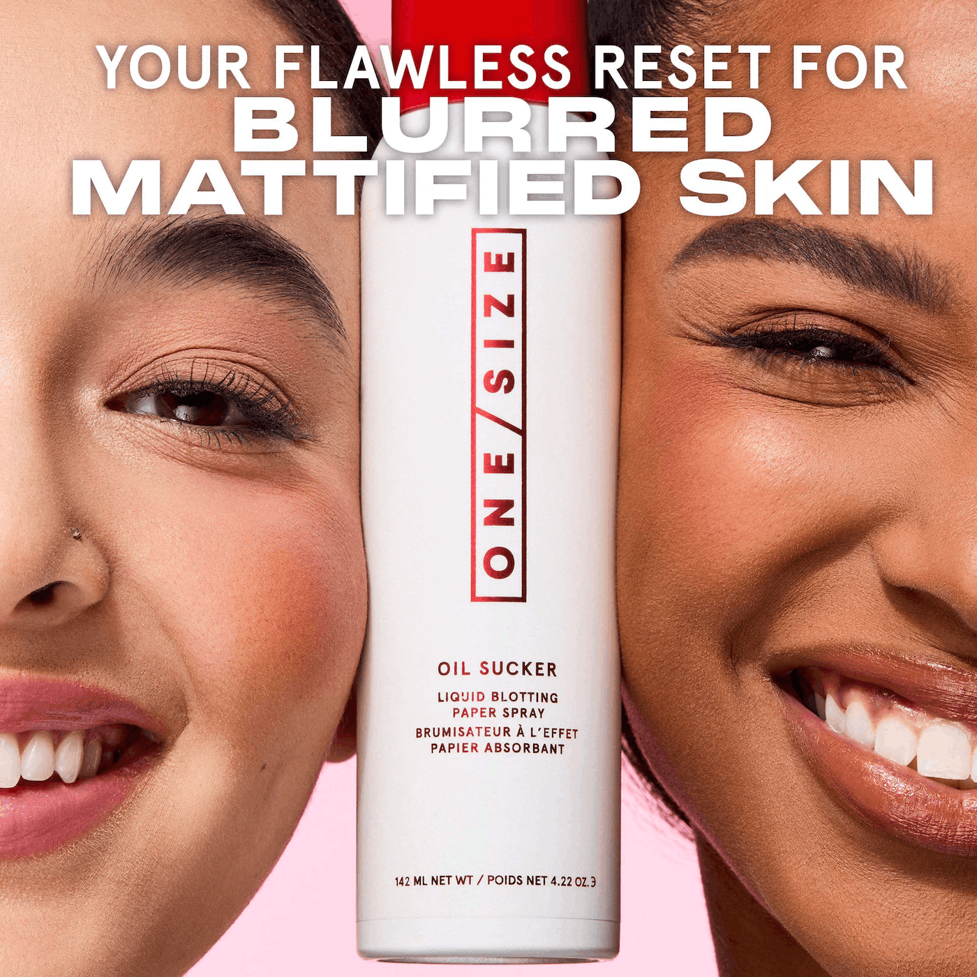 ONE/SIZE Oil Sucker Liquid Blotting Paper Touch Up Spray - Image 3