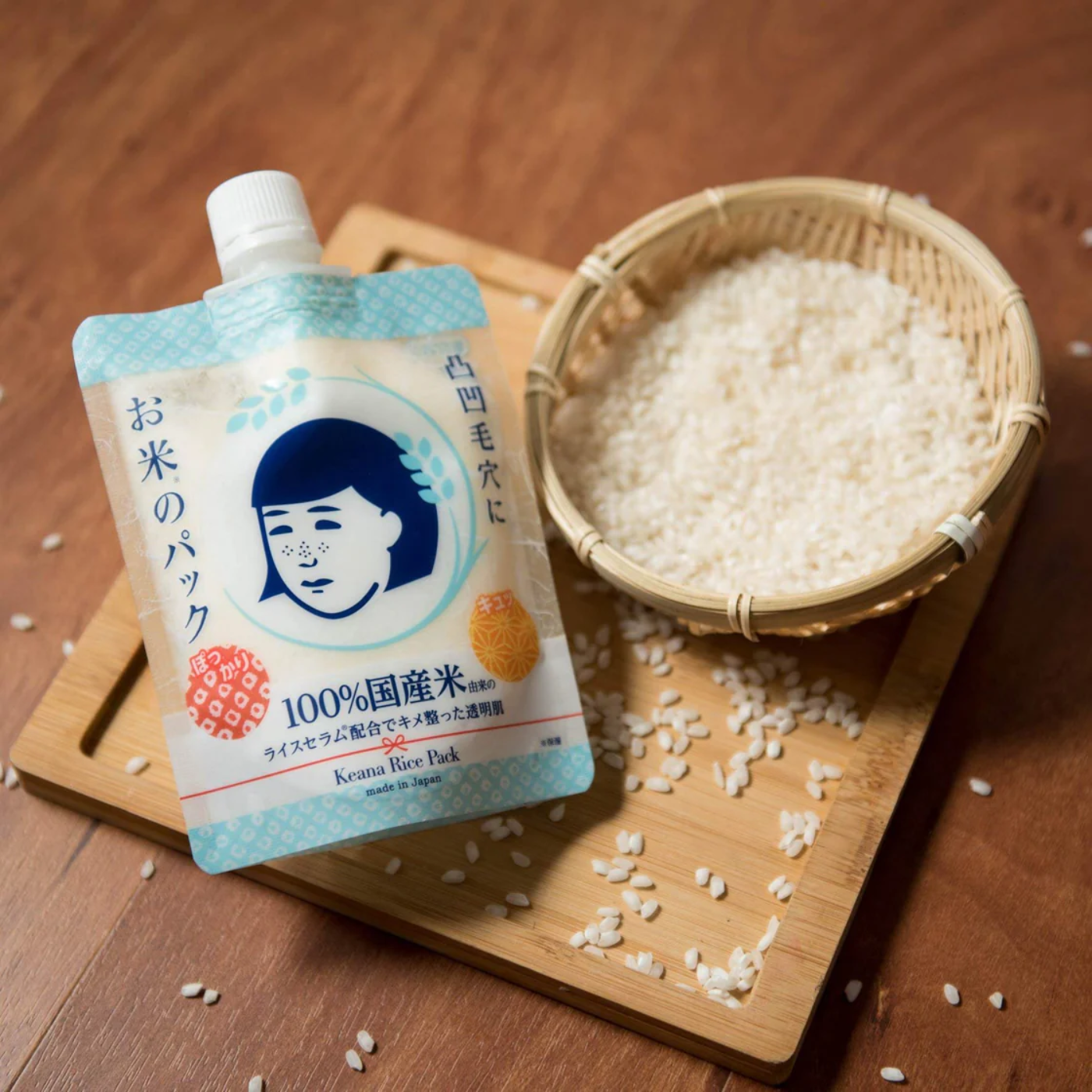 Ishizawa Lab Keana Rice Pack For Clogged Pores & Dull Skin - Image 7