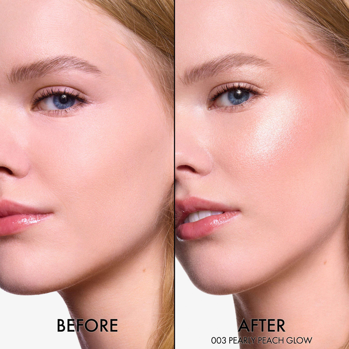 DIOR Backstage Glow Maximizer Face Palette Pearly Peach Glow - Image 7